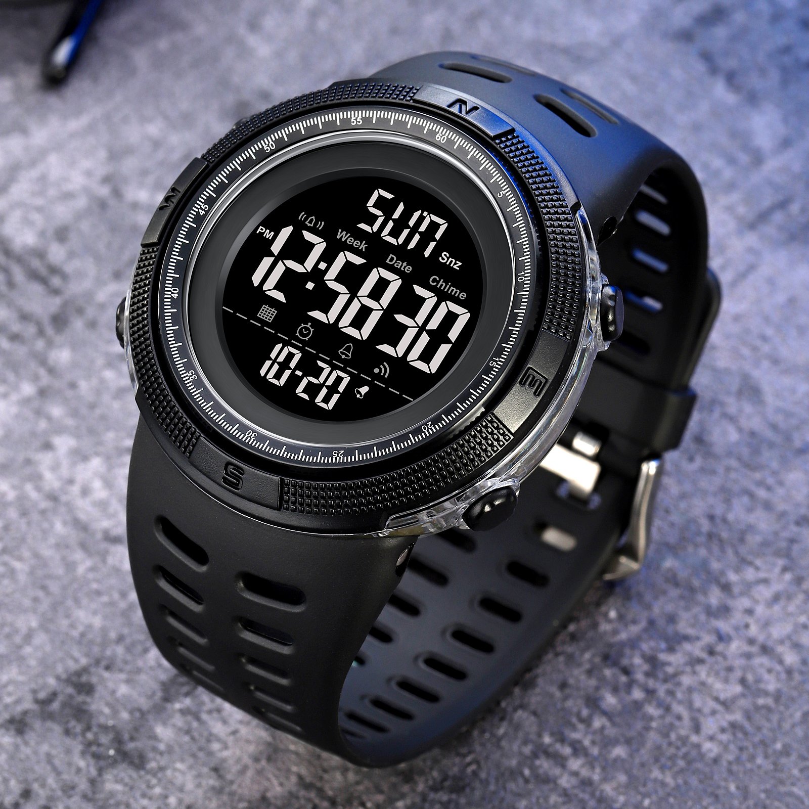 Годинник Skmei 2070BK Black, фото №4