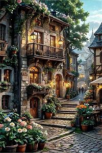 Купить Пазл Городская улица 300 деталей 38 x 26 см - Фото 1 Пазл Городская улица 300 деталей 38 x 26 см - Фото 1