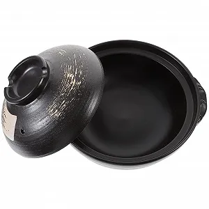 Каструля Sosoport керамічна з кришкою та ручками 900 мл - Фото 1