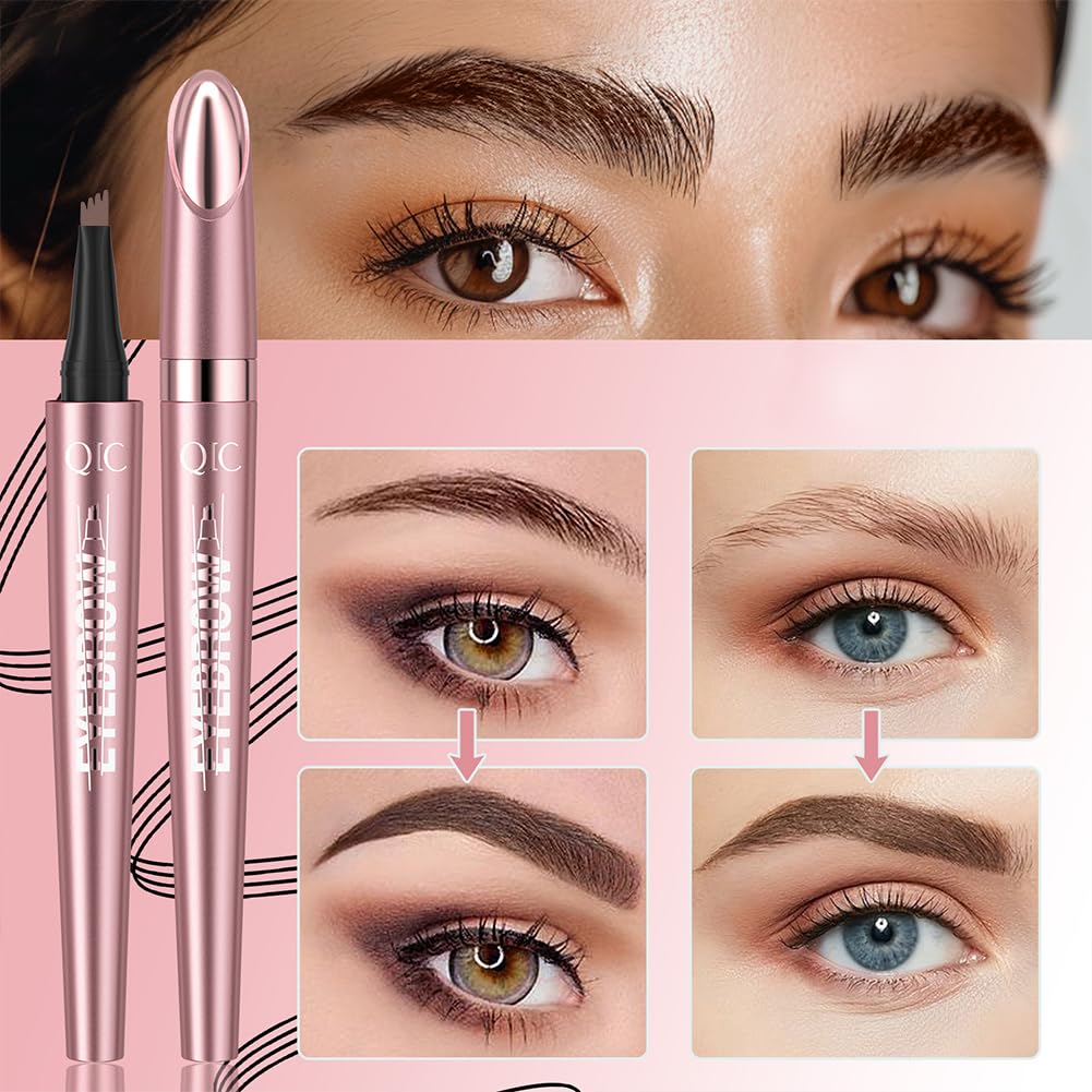 Олівець для брів Magic 3D Microblading Waterproof 02 Темна кава, фото №2