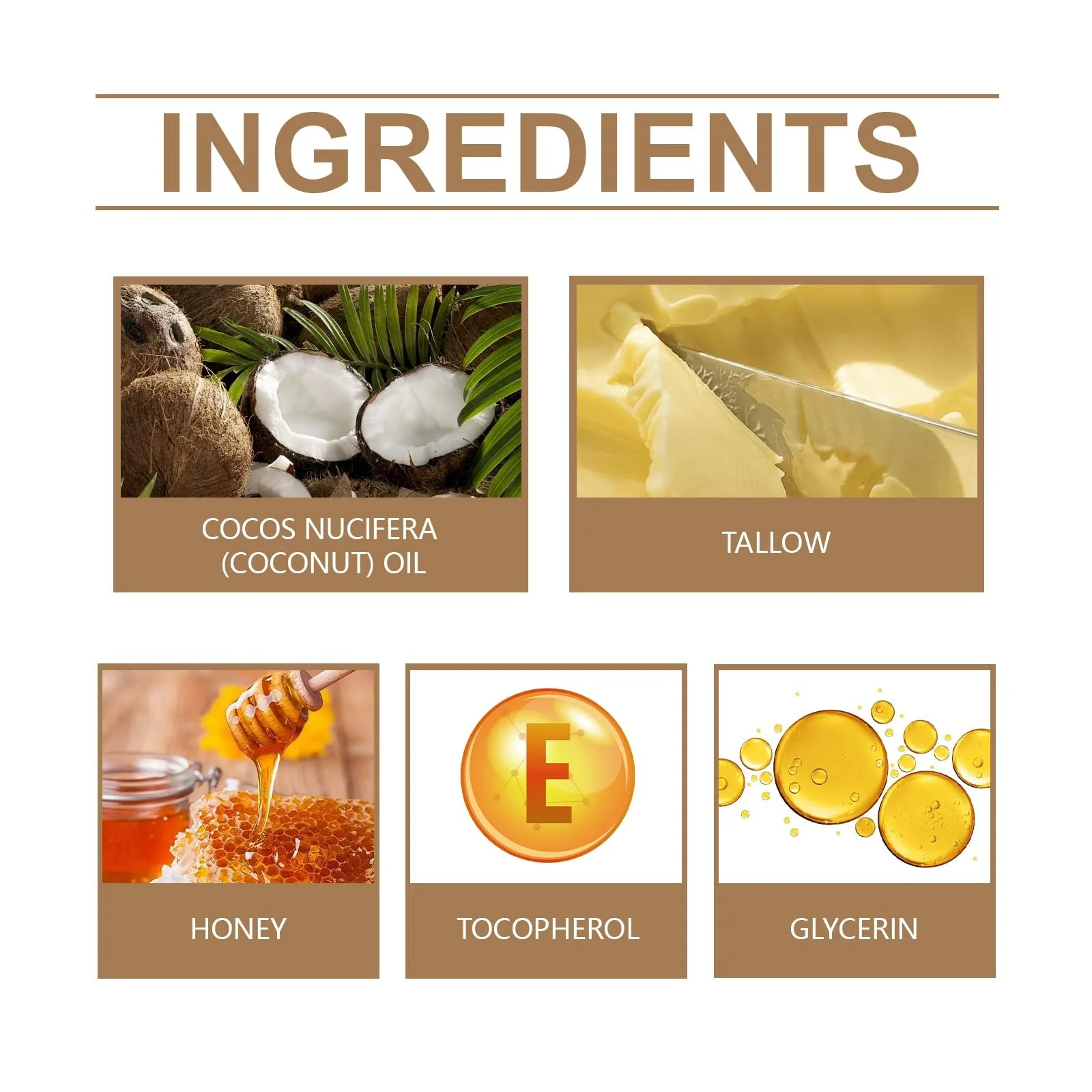 Крем для тіла Beef Tallow Skincare Tallow Cream Organic Зволожуючий проти зморшок для жінок, фото №3