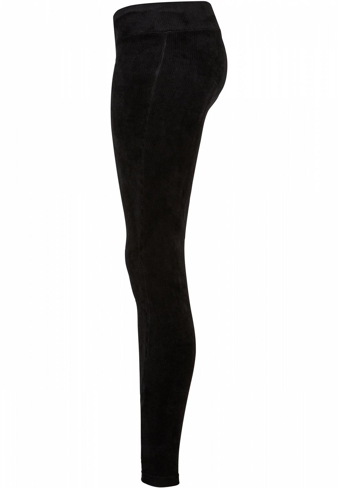 Леггинсы Urban Classics Ladies High Waist Rib Velvet, фото №4