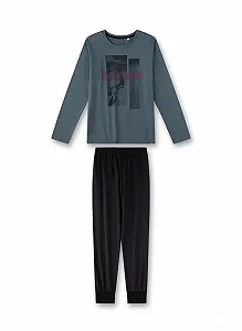 Пижама Sanetta для мальчиков Серый - Фото 1