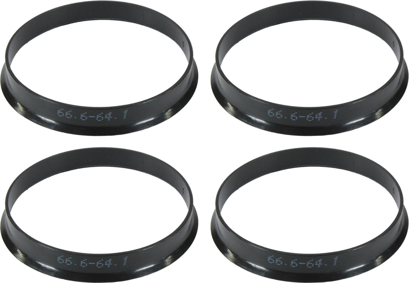 Кільця центрувальні для колісних дисків 66.6-64.1 Walline термопластик WL, фото №1