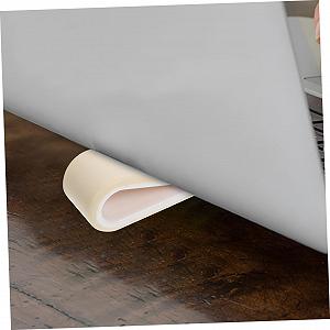 Подставка для ноутбука SEWACC 2 шт. Вентилируемая силиконовая подставка для эргономичной работы, портативная и стабильная, подходит для разных размеров ноутбуков, белая synthetic.ua - Фото 1