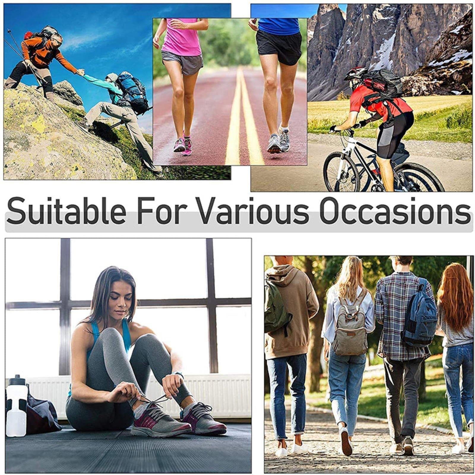 Гелевий коректор для великого пальця стопи з двома петлями, роздільник пальців, протектор, 2/4/10 штук, фото №5