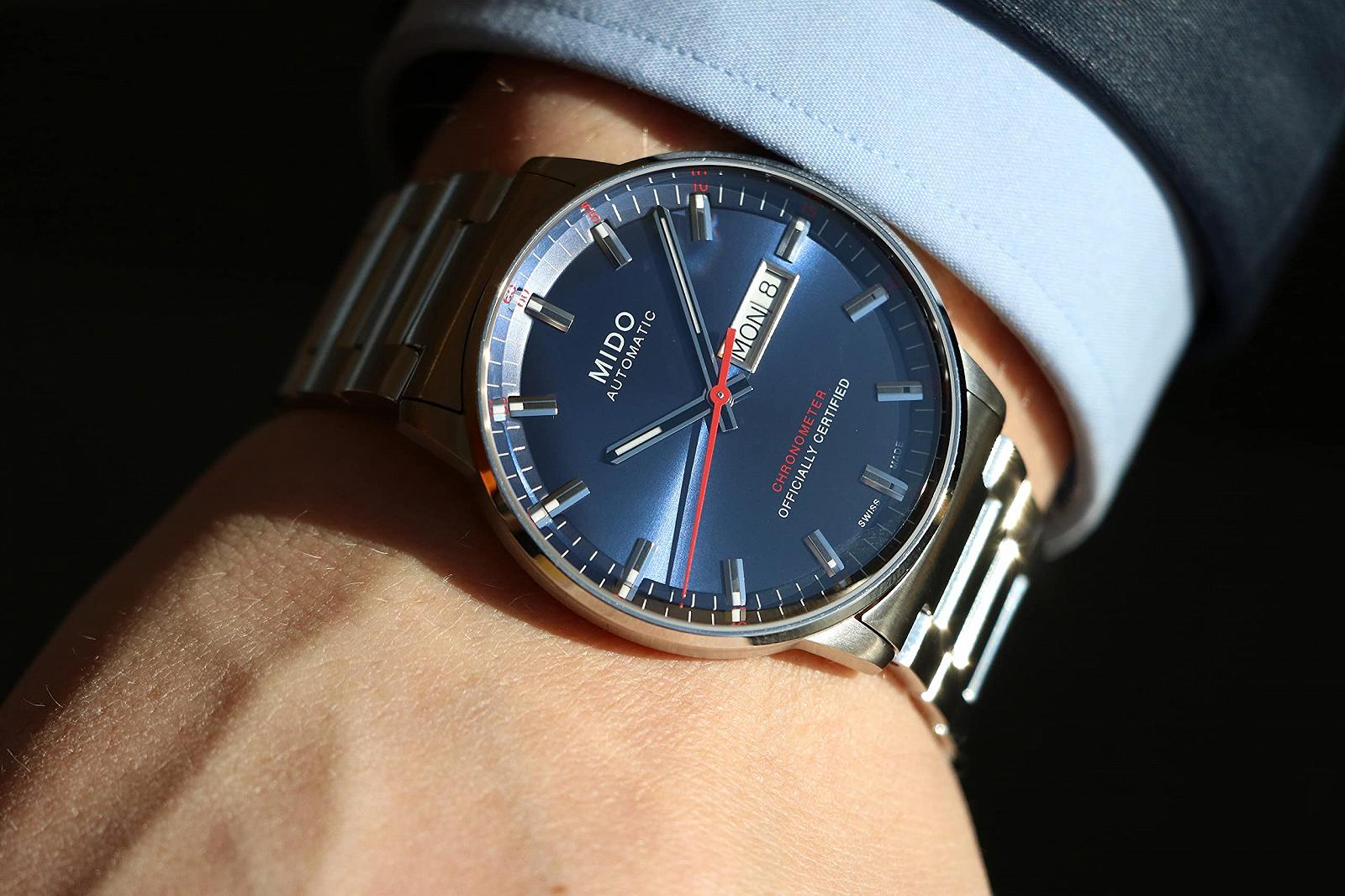 Часы Mido Мужские Автоматические Commander II Аналоговые M0214311104100, фото №3 Часы Mido Мужские Автоматические Commander II Аналоговые M0214311104100, фото №3