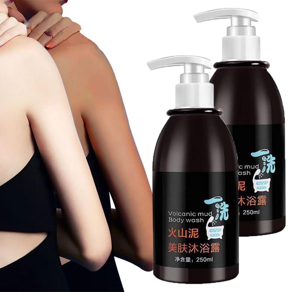 Гель для душу Cool White з вулканічною гряззю відбілювальний та очищувальний, фото №3