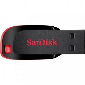 USB флеш-накопитель Sandisk 128GB Cruzer Blade USB 2.0 SDCZ50-128G-B35 - Фото 1