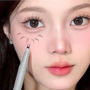 Подводка для ресниц Двойная кончик Двойная кончик водостойкая Черный и Коричневый synthetic.ua - Фото 1