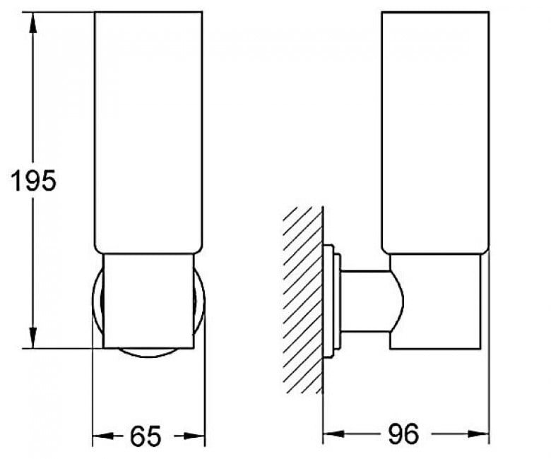 Cветильник GROHE ATRIO 40317000, фото №2