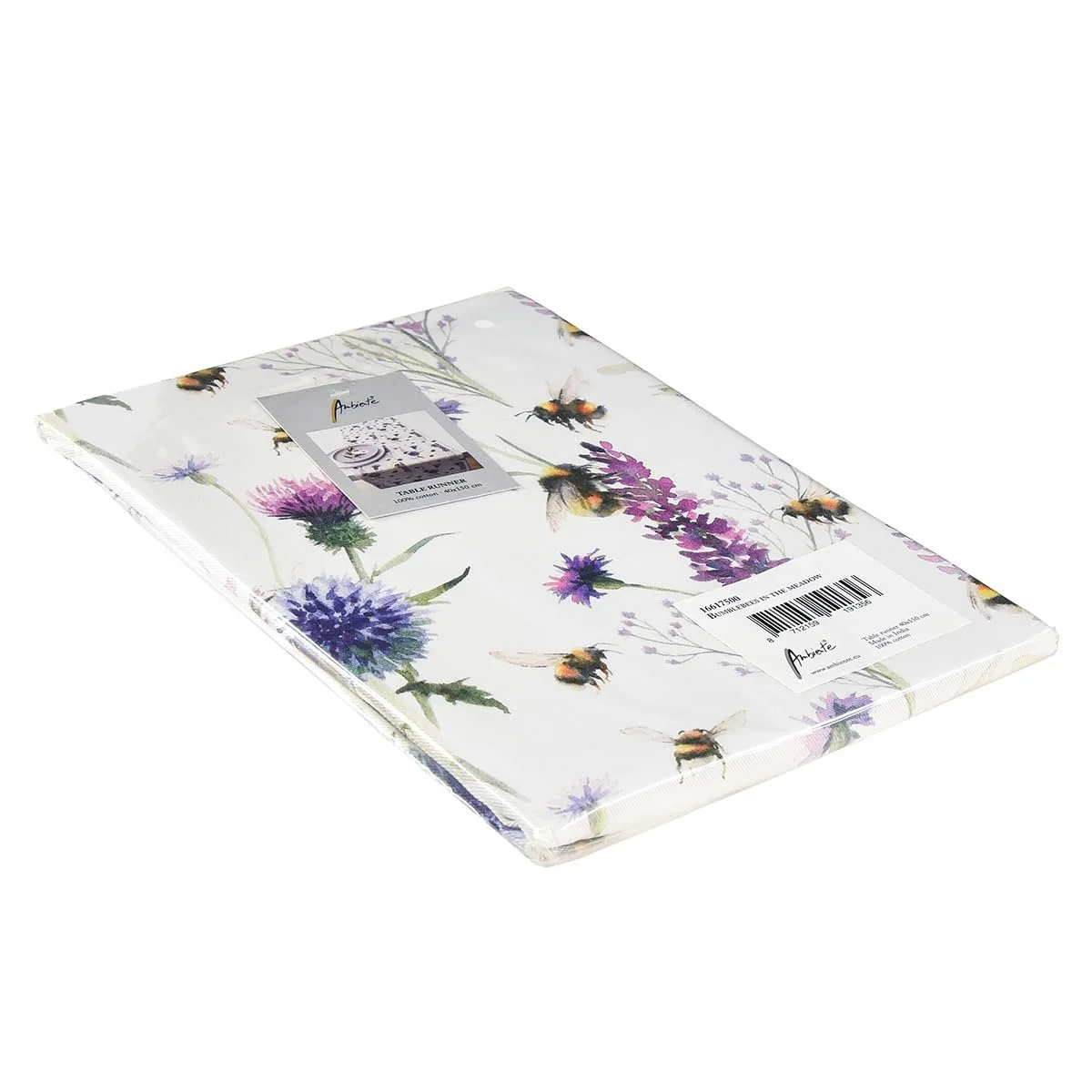 Ранер для столу Ambiente Bumblebees Бавовняний 40 x 150 см, фото №3 Ранер для столу Ambiente Bumblebees Бавовняний 40 x 150 см, фото №3