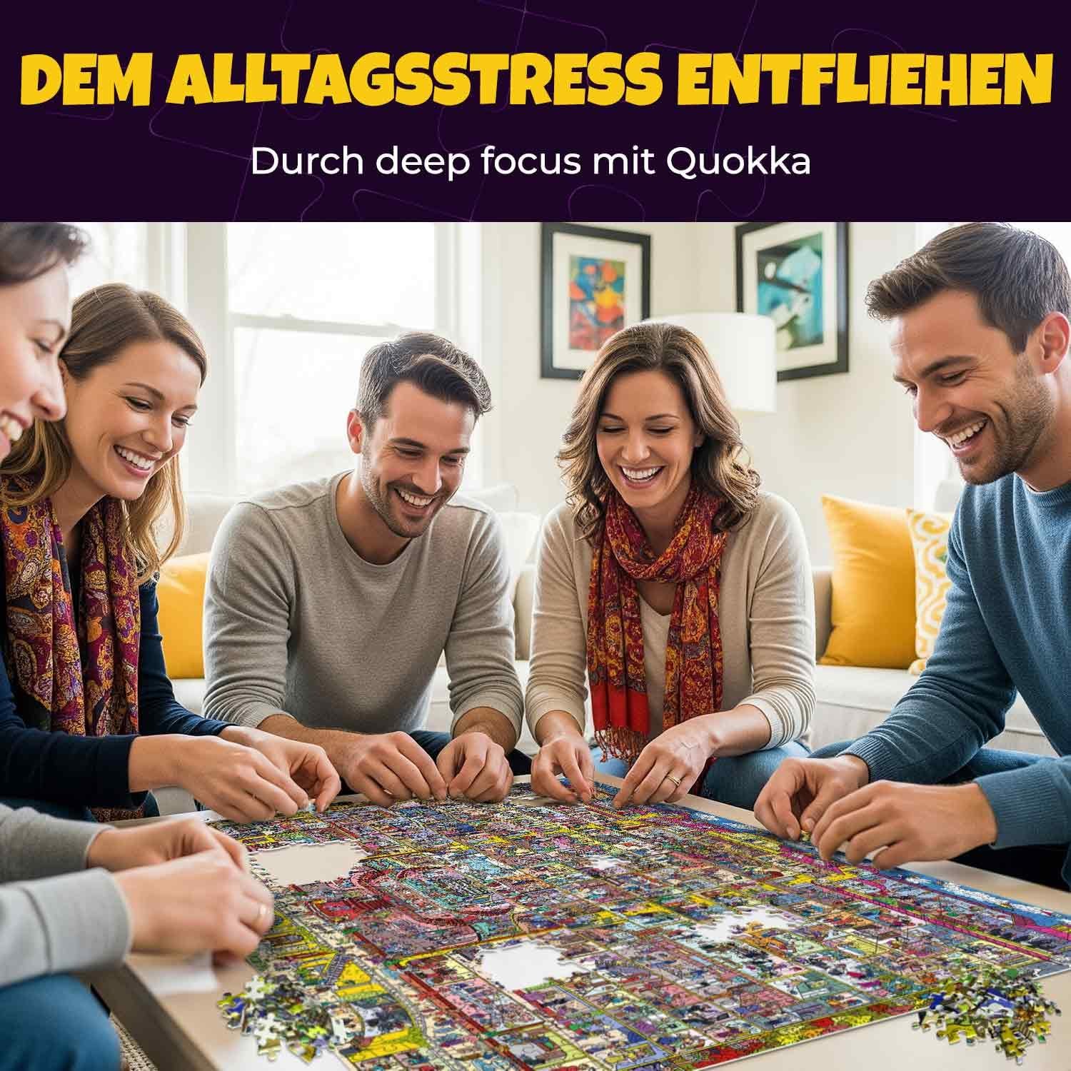 Пазл QUOKKA Galactic Tails 1000 деталей в высококачественной коробке, фото №5 Пазл QUOKKA Galactic Tails 1000 деталей в высококачественной коробке, фото №5