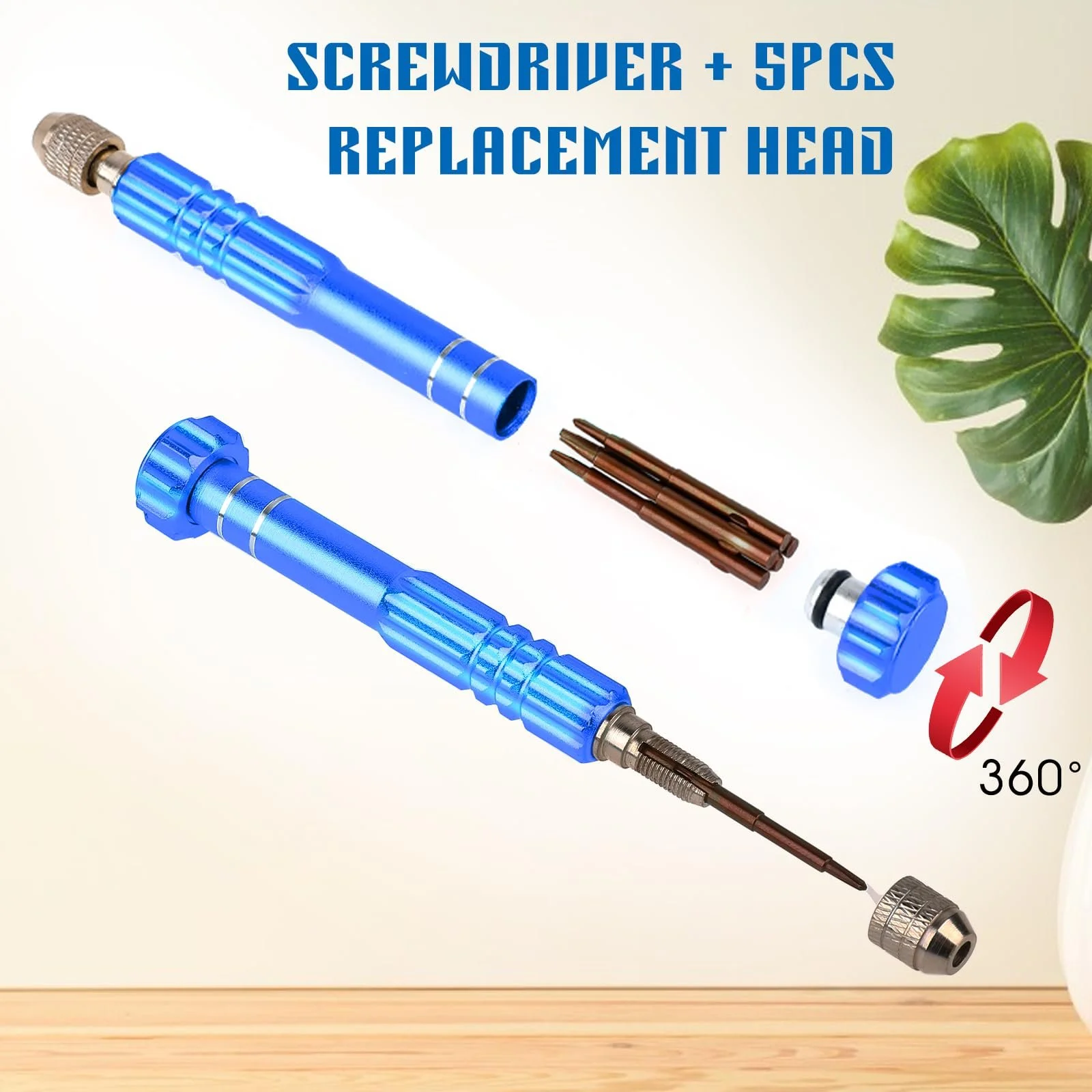 Викрутка Glasses 6 в 1 Mini Blue, фото №4