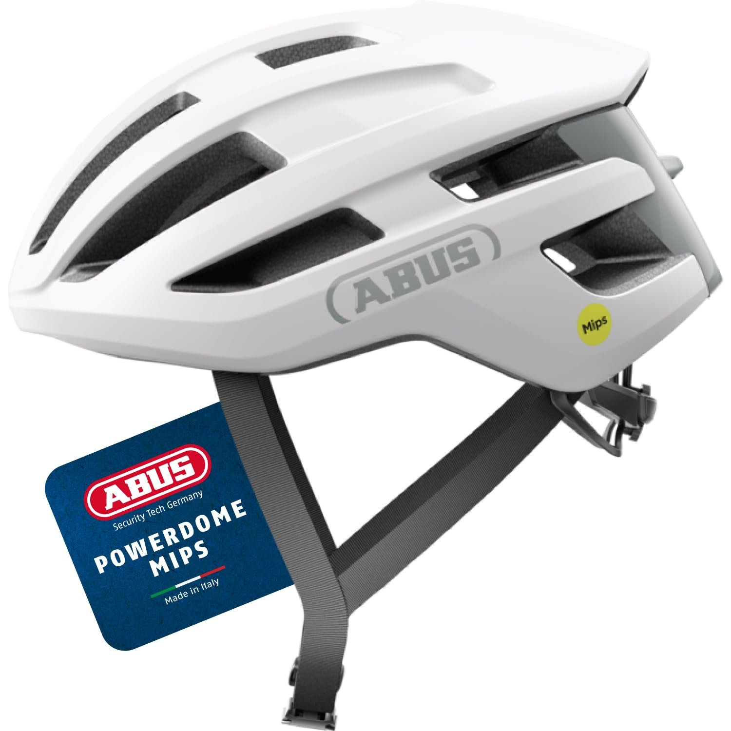 Шосейний шолом ABUS PowerDome MIPS Вентиляція Захист від ударів, фото №1