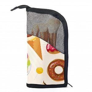 Набор кистей для макияжа Donut-EIS Erdbeer-Schokolade, 12 шт. - Фото 1