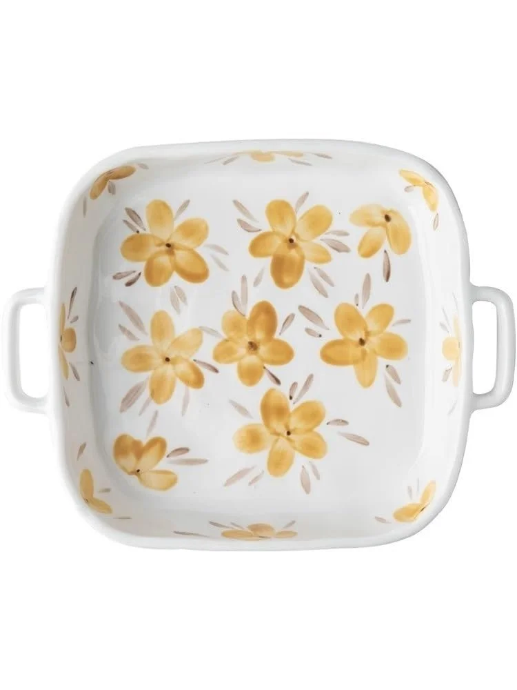 Форма для запекания керамическая квадратная с двумя ручками 710 мл, фото №1 Форма для запекания керамическая квадратная с двумя ручками 710 мл, фото №1