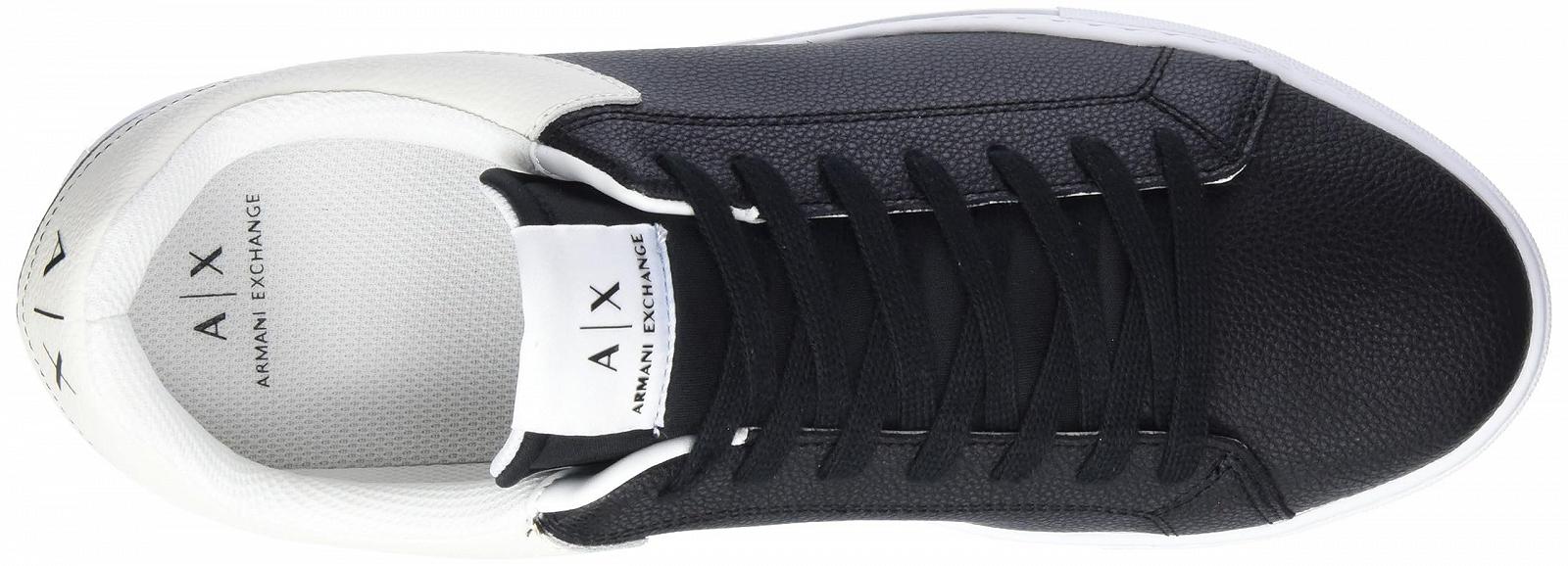 Кросівки Armani Exchange Paris з логотипом ззаду та збоку для чоловіків, фото №3