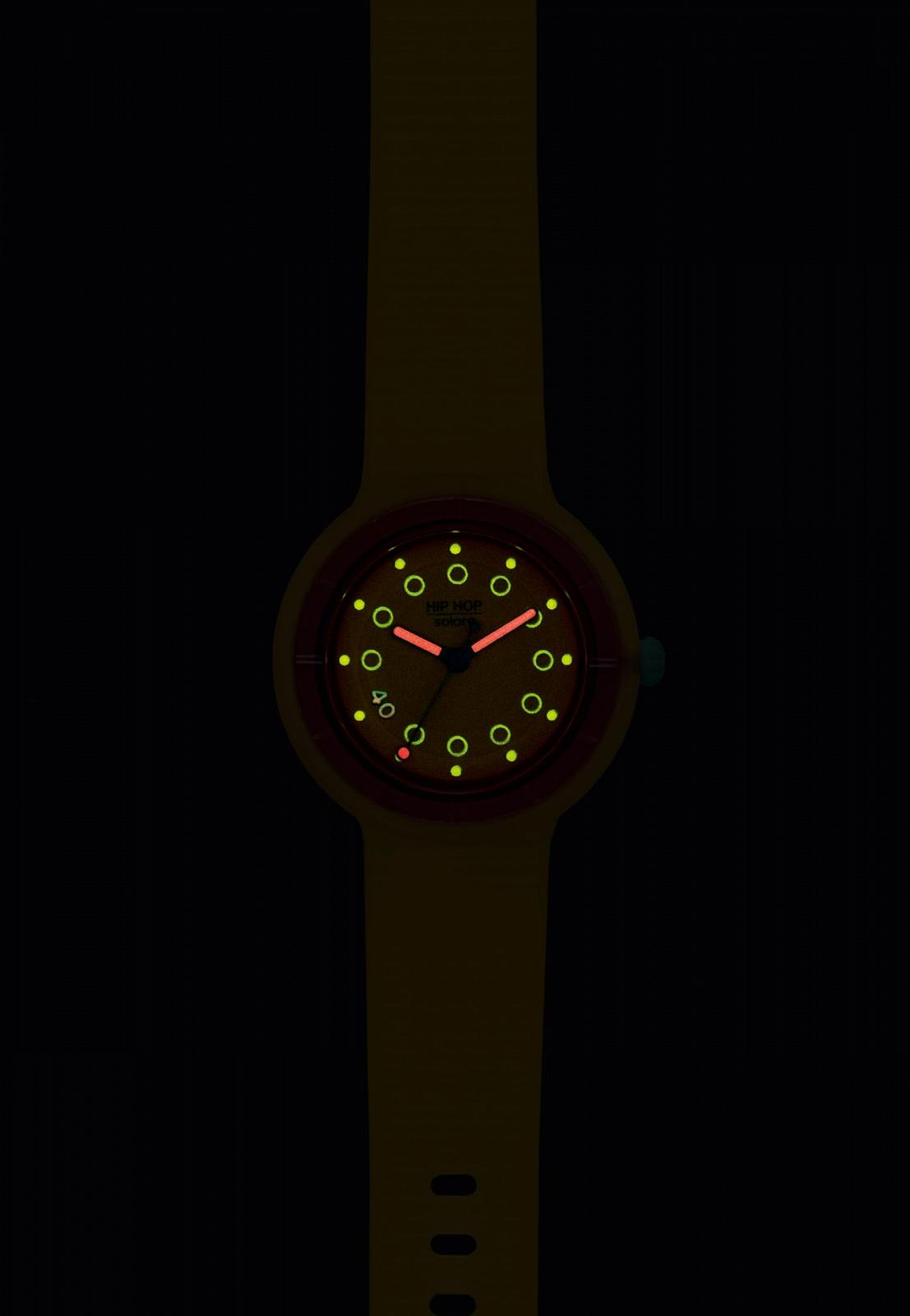 Годинник HIP HOP Hero.DOT_Solar Exclusive Edition Solar Movement Eco Friendly Силіконовий Ремінець Водонепроникний, фото №4