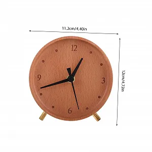 Настольные часы в стиле ретро PartyKindom Светло-коричневый цена на synthetic.ua - Фото 1 Настольные часы в стиле ретро PartyKindom Светло-коричневый synthetic.ua - Фото 1