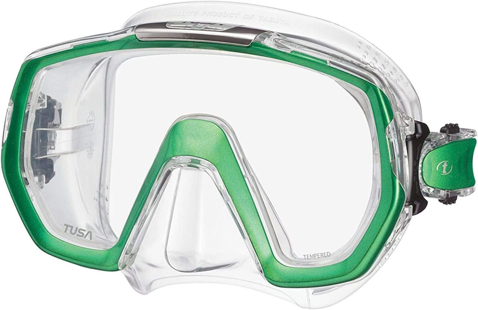 Маска для дайвінгу TUSA Freedom Elite M-1003 Energy Green, фото №1