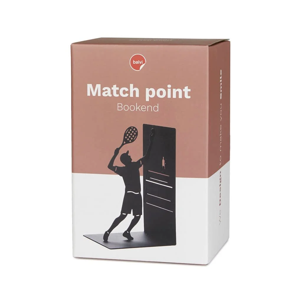 Держатель для Книг balvi Match Ball Черный, в форме Т, фото №2