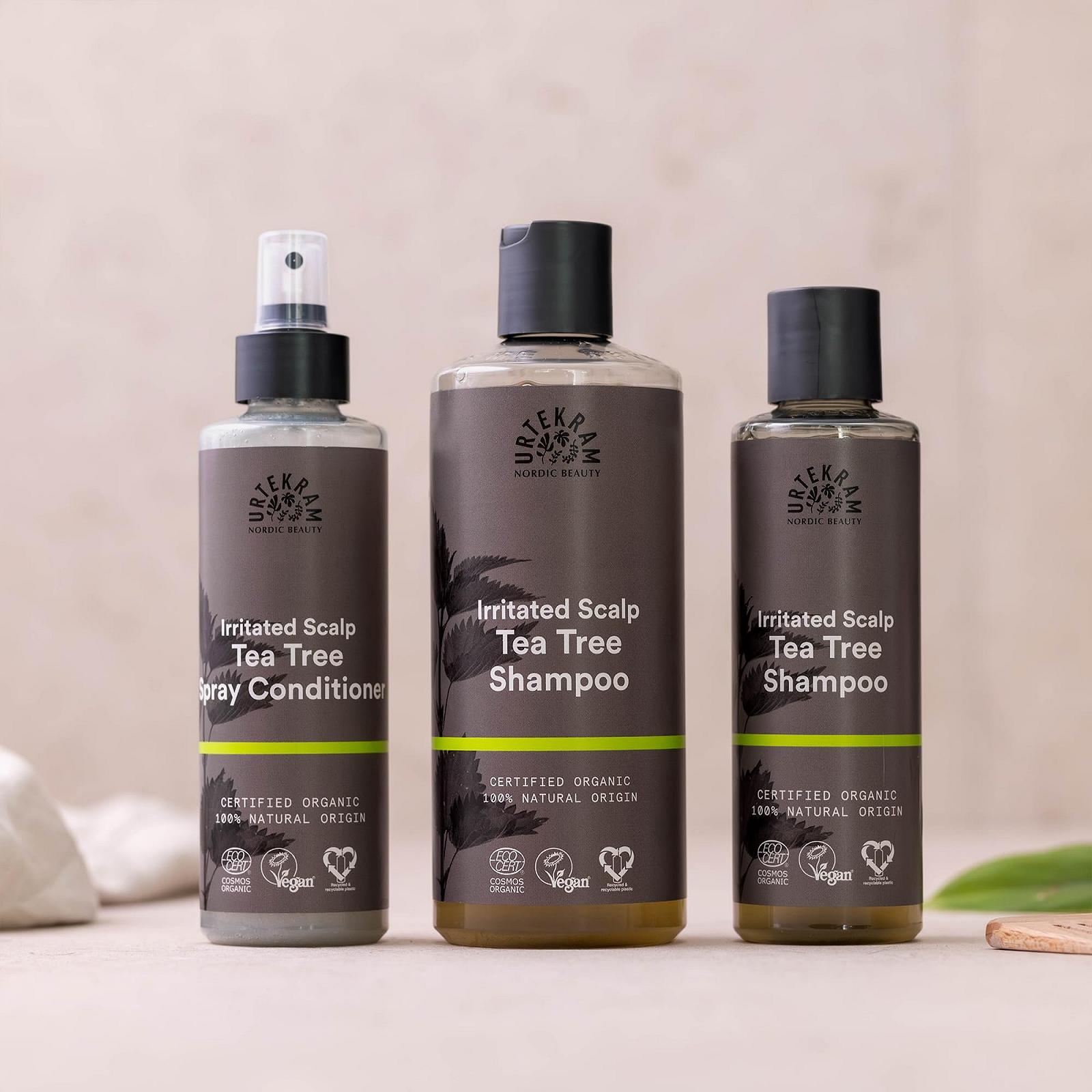 Шампунь Urtekram Tea Tree Organic для раздраженной кожи головы 500 мл, фото №3 Шампунь Urtekram Tea Tree Organic для раздраженной кожи головы 500 мл, фото №3