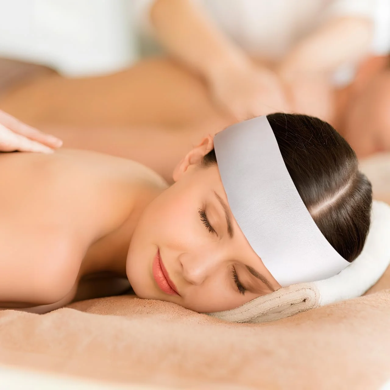 Пов'язка на голову одноразова Healeved для спа-процедур, фото №8 Пов'язка на голову одноразова Healeved для спа-процедур, фото №8