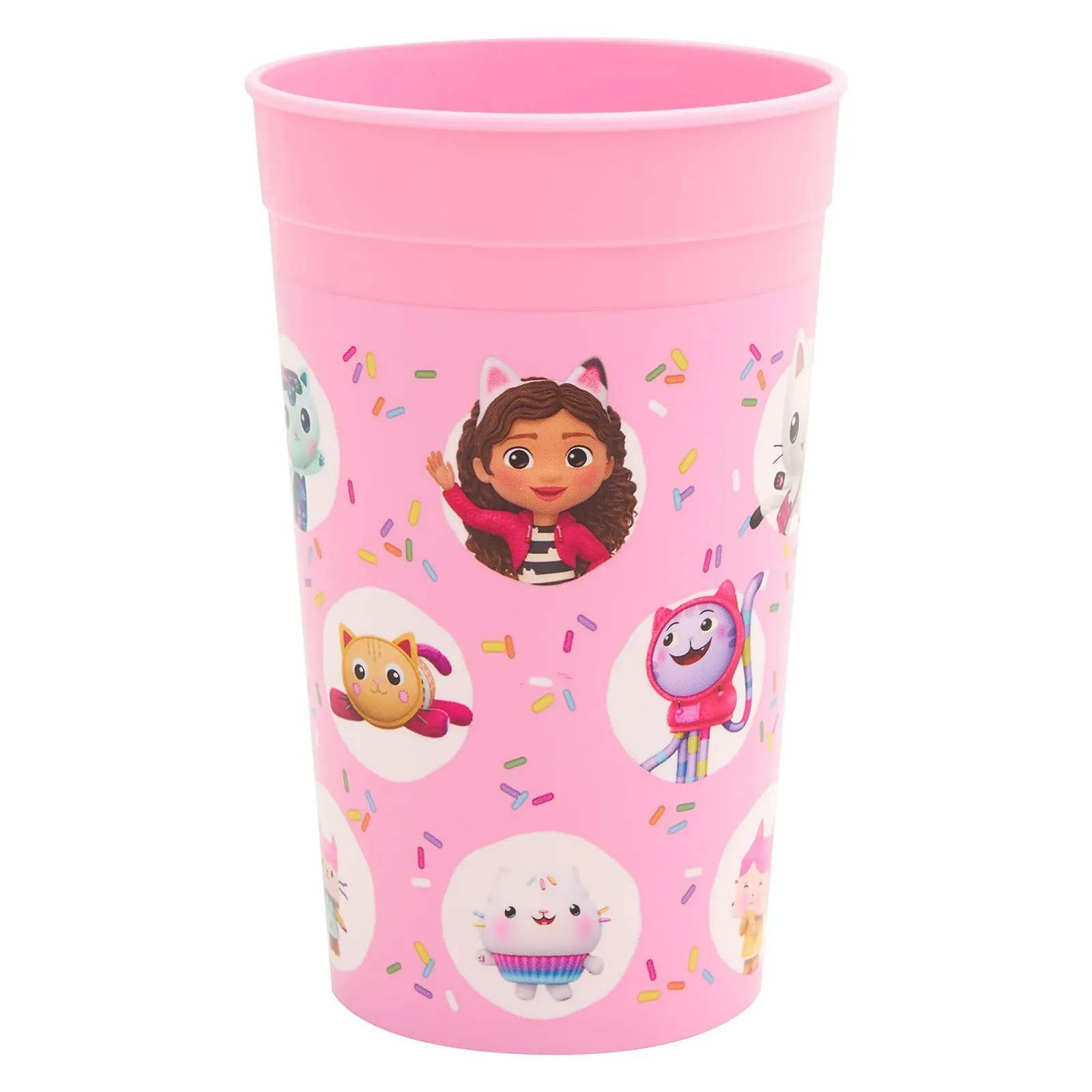 Детский набор посуды Gabby's Dollhouse: тарелка, миска и чашка, многоразовый, PP, розовый, фото №6 Детский набор посуды Gabby's Dollhouse: тарелка, миска и чашка, многоразовый, PP, розовый, фото №6