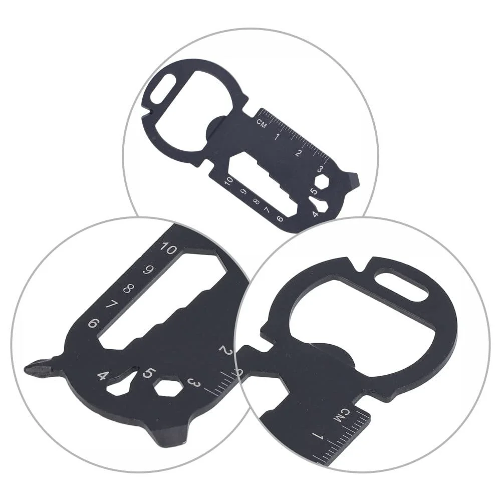 Мультитул Creative Survival Tool, багатофункціональний аварійний інструмент для кемпінгу та активного відпочинку, фото №4