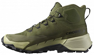 Кроссовки Salomon Cross Hike Mid GTX 2 Gore-Tex Olive размер 42.5 synthetic.ua - Фото 1