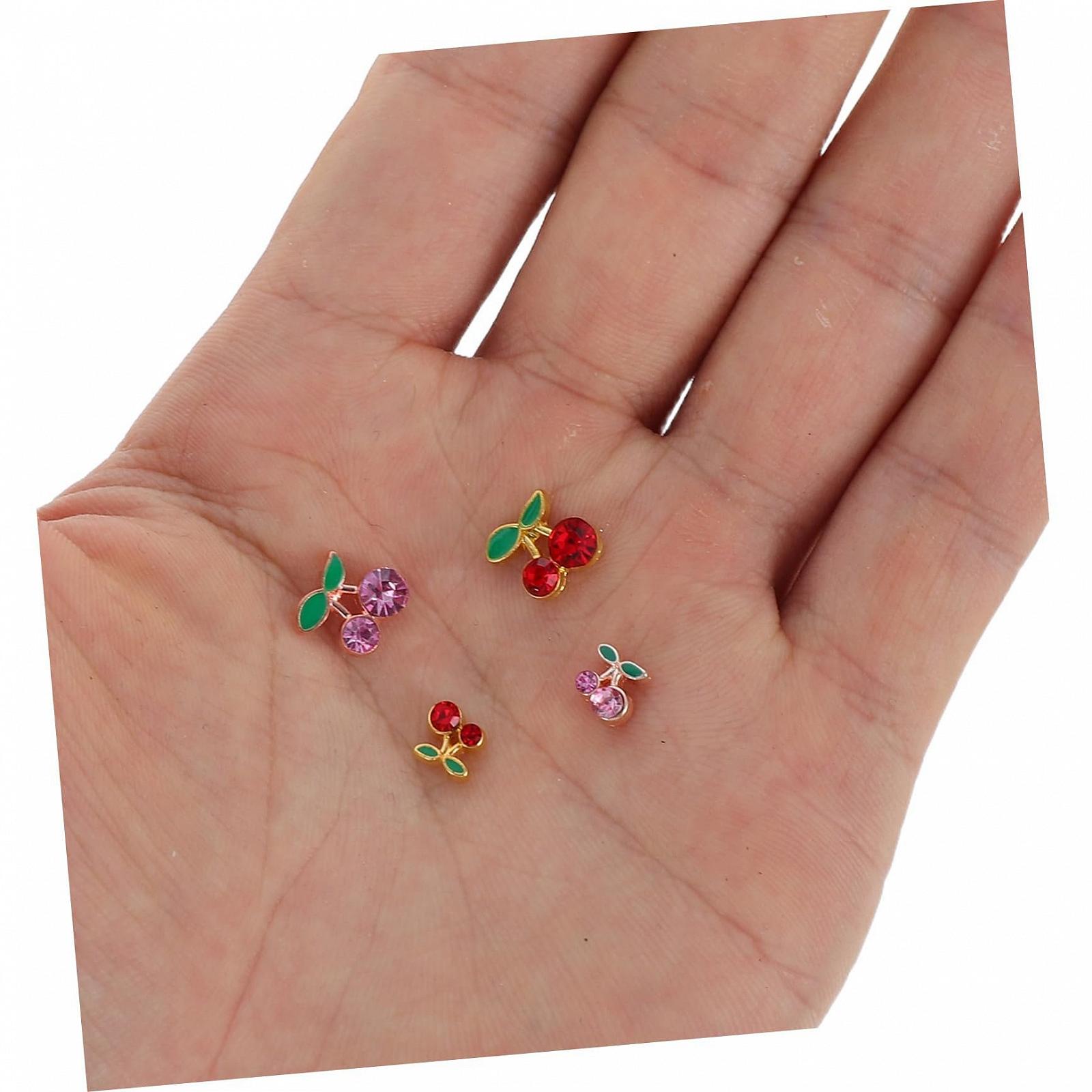 Украшения для ногтей Вишенки FOMIYES 3D для маникюра для женщин, фото №4