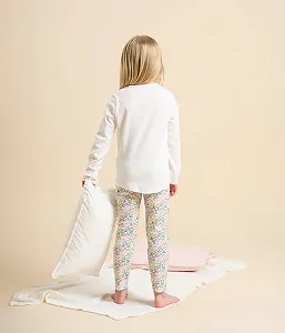 Піжама Petit Bateau з довгими рукавами для дівчат synthetic.ua - Фото 1