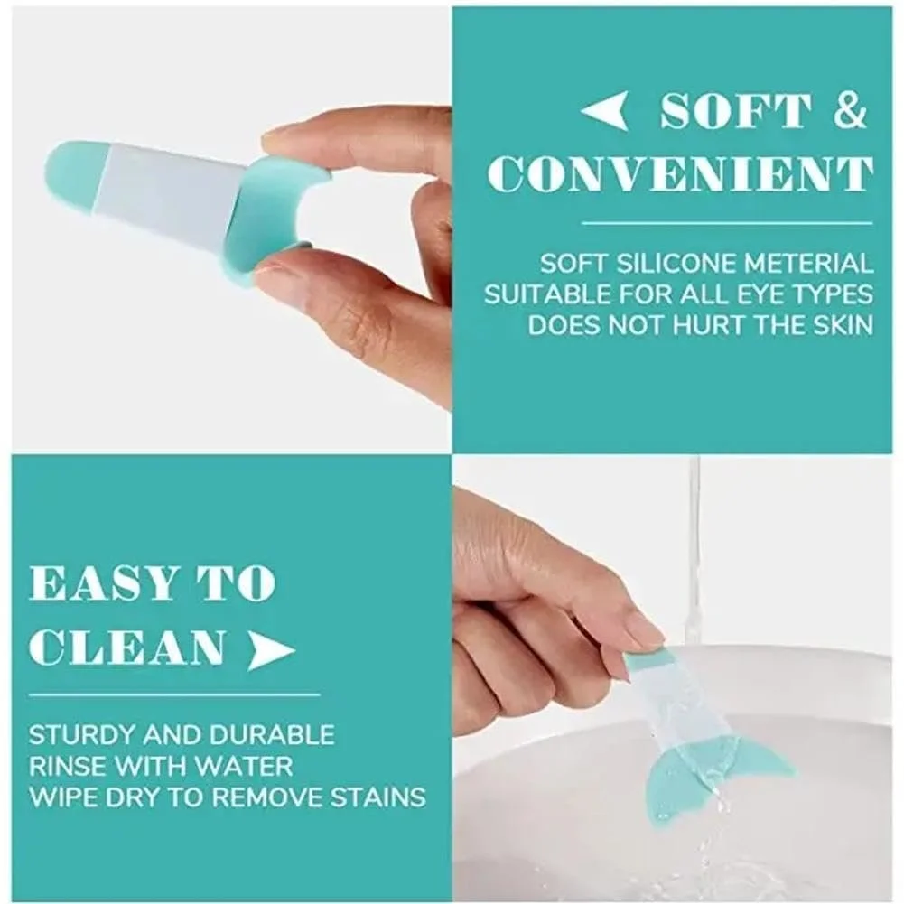 Трафареты для подводки глаз силиконовые, многоразовые, фото №3