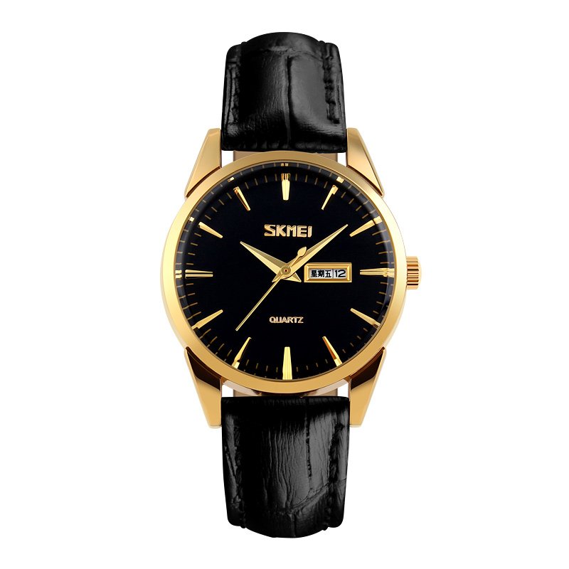 Годинник Skmei 9073GDBK-S Gold-Black lady SALE, фото №1