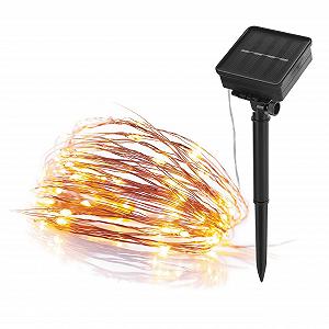 Гірлянда EMOS Micro LED, 120 Nano LED, теплий білий, мідний дріт 12 + 3 м - Фото 1