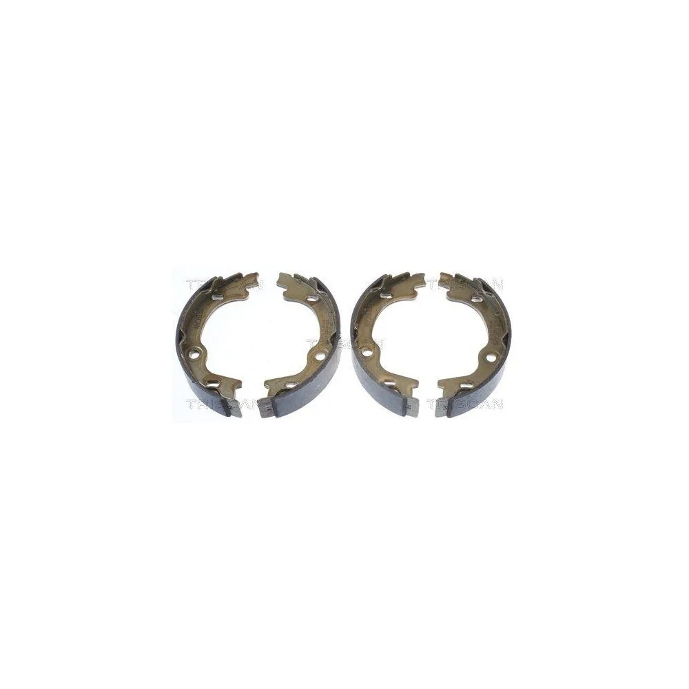 Комплект гальмівних колодок стоянкового гальма TRISCAN 8100 18010 задній міст для KIA, фото №1 Комплект гальмівних колодок стоянкового гальма TRISCAN 8100 18010 задній міст для KIA, фото №1