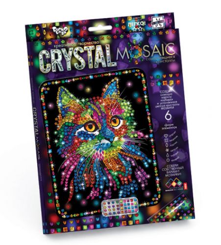 Набор для креативного творчества CRYSTAL MOSAIC Котенок [tsi38561-TSI], фото №1