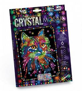 Набор для креативного творчества CRYSTAL MOSAIC Котенок [tsi38561-TSI] - Фото 1