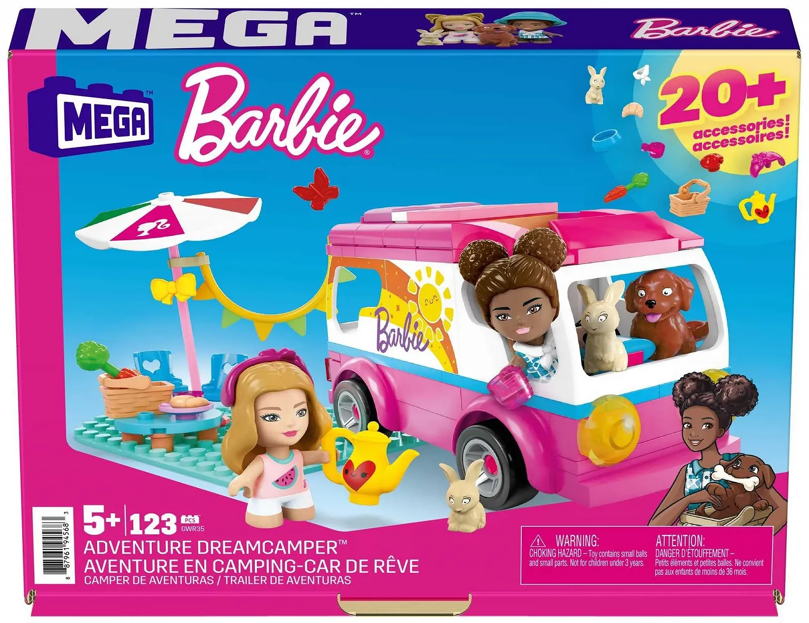 Детский набор игрушек MEGA Construx Barbie, фото №6 Детский набор игрушек MEGA Construx Barbie, фото №6