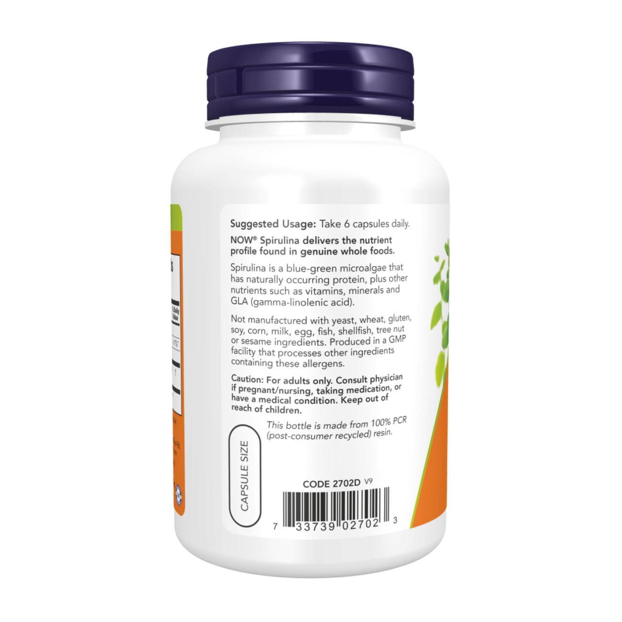 Dandelion Root 500 mg 100 vcaps, фото №3
