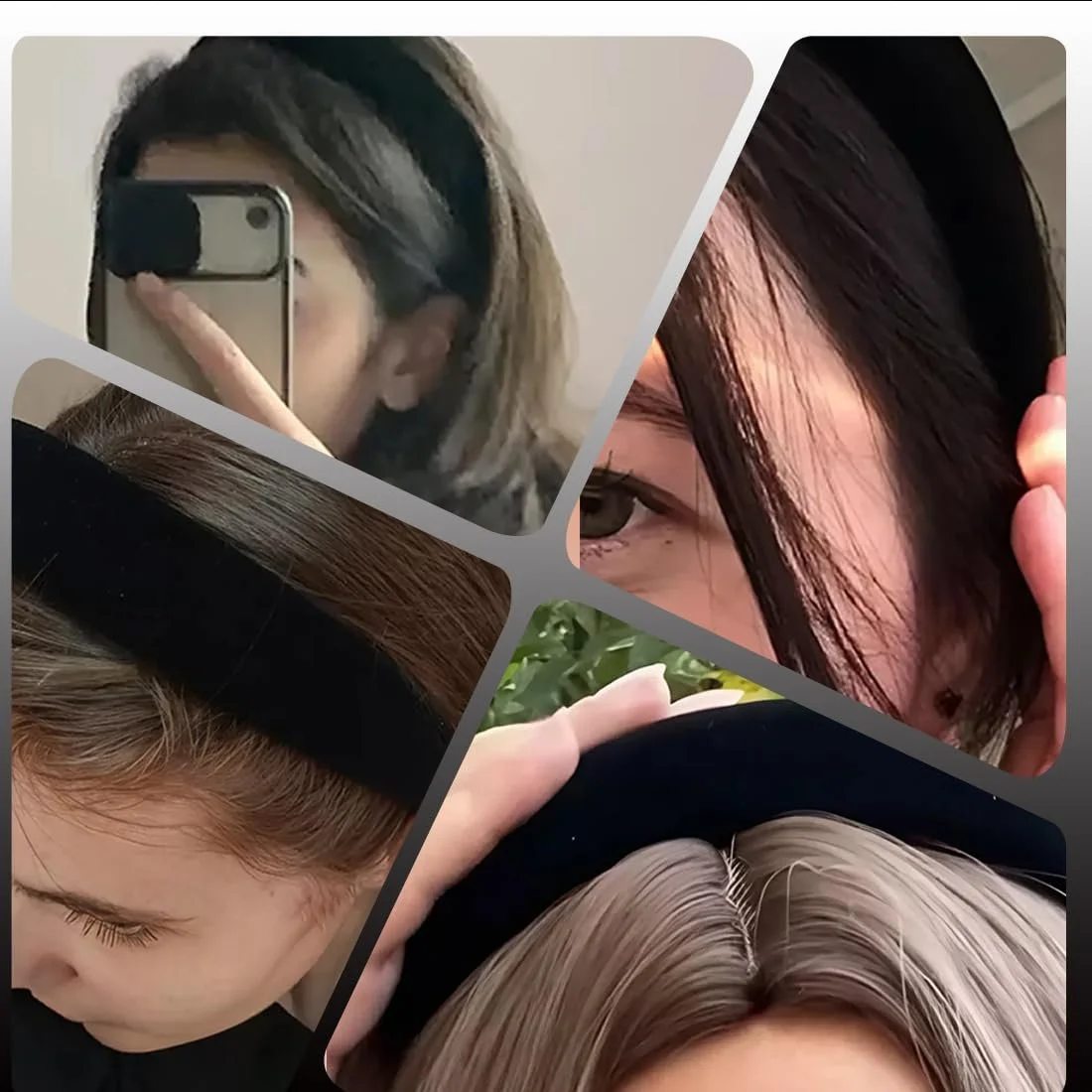 Женский обруч Бархатный, фото №5