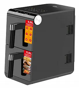 Мультипіч Elta XXL Dual Zone 11 Л 2 кошики цифрова - Фото 1