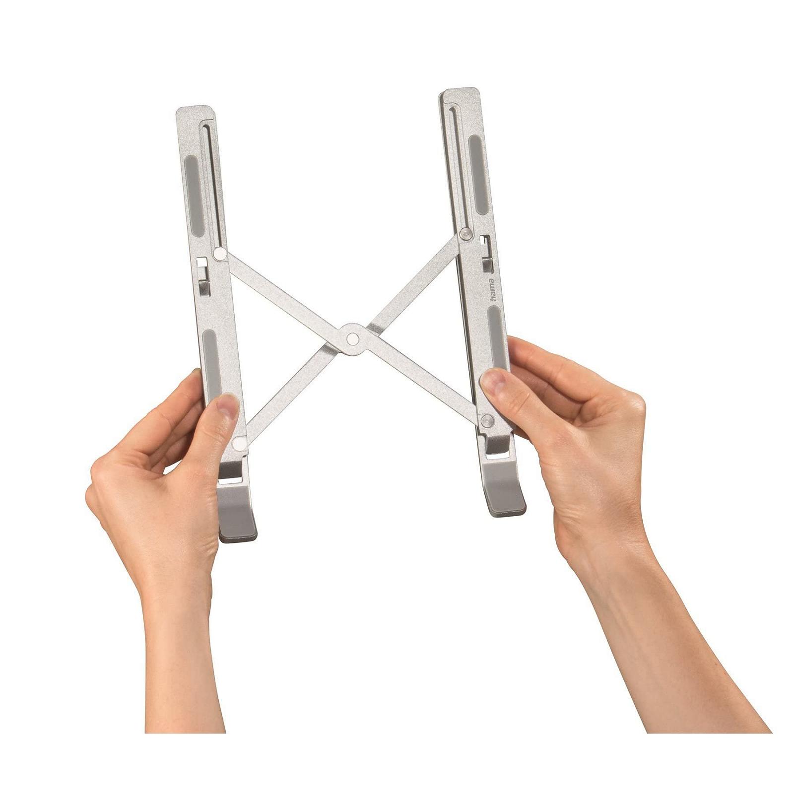 Подставка для ноутбука Hama Алюминий 15.6 Дюймов Наклонная Складная, фото №3 Подставка для ноутбука Hama Алюминий 15.6 Дюймов Наклонная Складная, фото №3