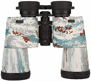 Бинокль Metal Double Tube Camouflage 10x50 водонепроницаемый ударопрочный BAK4 FMC многослойное покрытие камуфляжный synthetic.ua - Фото 1