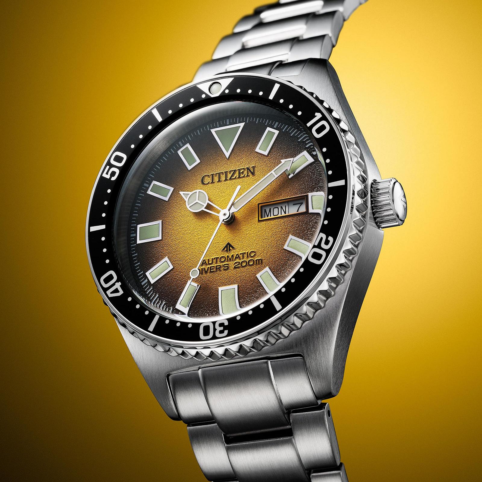 Часы Citizen Promaster Dive NY0120-52X Автоматические Желтый, фото №5