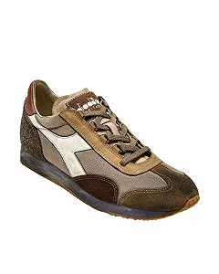 Кроссовки Diadora Heritage Equipe Dirty SW Evo Мужские Белые Холщовые synthetic.ua - Фото 1