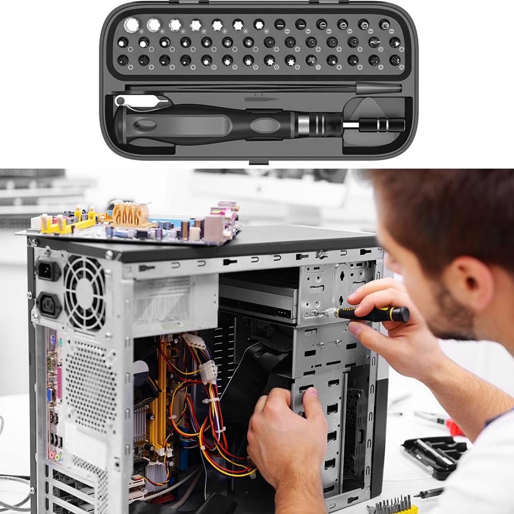 Набір викруток Wzhtuzi Precision Mechanic, 48 в 1, магнітний з ударостійким футляром, фото №4 Набір викруток Wzhtuzi Precision Mechanic, 48 в 1, магнітний з ударостійким футляром, фото №4