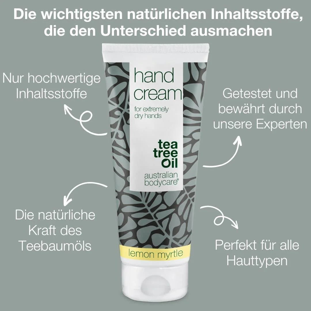 Крем для рук Australian Bodycare 100 мл Чайне дерево та Лимонний мирт, фото №3