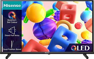 Купити Телевізор 32" Hisense 32E53KQT / Full HD / 60 Гц / QLED / Smart TV / Wi-Fi / Bluetooth / T2 - Фото 1 Телевізор 32" Hisense 32E53KQT / Full HD / 60 Гц / QLED / Smart TV / Wi-Fi / Bluetooth / T2 - Фото 1